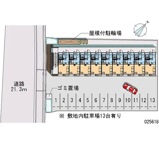 ★手数料０円★岸和田市田治米町　月極駐車場（LP）